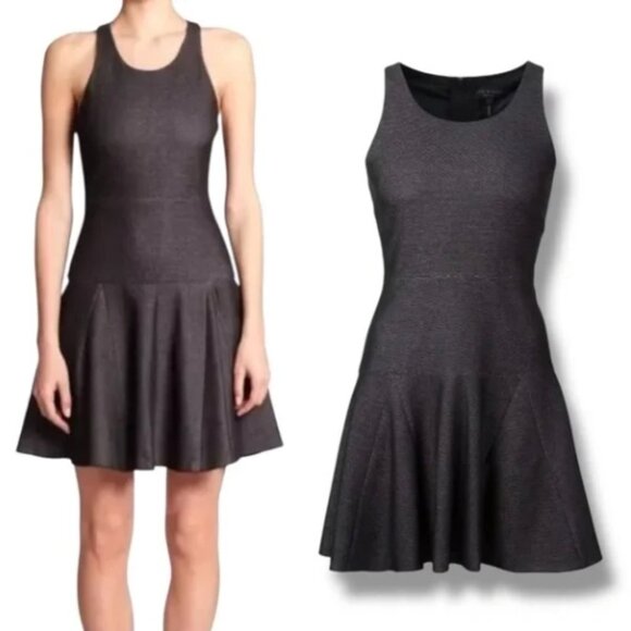Rag & Bone Enigma Sleeveless Mini Dress Drop Waist Fit & Flare Size 0 Women NWOT - Picture 1 of 11